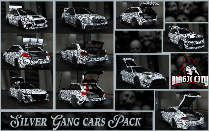 Silver Cars Pack
